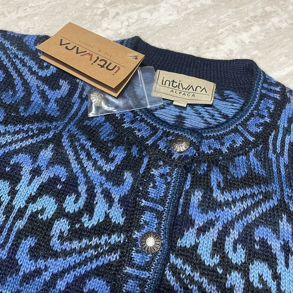 NWT Intiwara Alpaca ๐ฆ Cardigan *100% Alpaca *Made in Bolivia *S - Picture 3 of 8